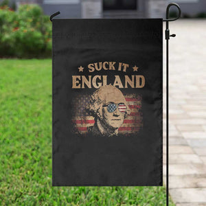 Funny Suck It England Garden Flag 4th of July George Washington 1776 TS11 Print Your Wear