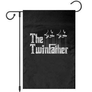 The Twinfather Garden Flag Funny Dad Of Twins Fathers Day TS11 Black Print Your Wear