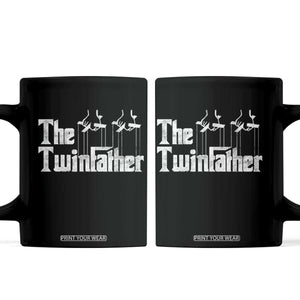 The Twinfather Coffee Mug Funny Dad Of Twins Fathers Day TS11 Black Print Your Wear