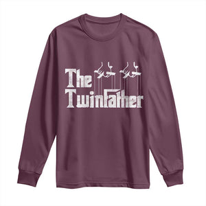 The Twinfather Long Sleeve Shirt Funny Dad Of Twins Fathers Day