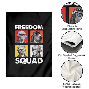 Freedom Squad Founding Fathers Garden Flag American Revolution 4th of July