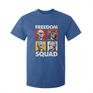 Freedom Squad Founding Fathers T Shirt For Kid American Revolution 4th of July