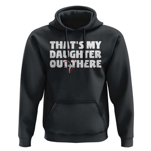Funny That's My Daughter Out There Hoodie Gymnast Parents Support TS11 Black Print Your Wear