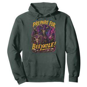 Prepare For Beeyatle Hoodie Funny Goat Wizard LitRPG Lover