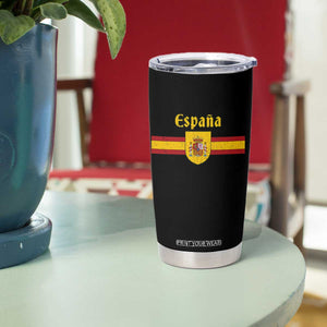 Espana Escudo Retro Spain Coat of Arms and Flag Español Tumbler Cup TS11 Print Your Wear