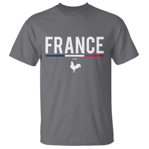 France Gallic Rooster Sports Throwback Design Vintage French Flag T Shirt
