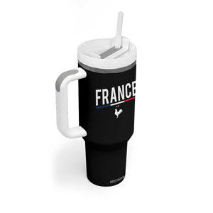 France Gallic Rooster Sports Throwback Design Vintage French Flag Tumbler With Handle TS11 Print Your Wear