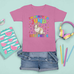 I'm Ready To Jump Into Pre-K T Shirt For Kid Back To School Rabbit Heart TS11 Azalea Print Your Wear