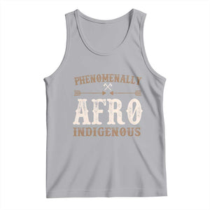 Proud Native American Phenomenally Afro Indigenous Tank Top TS11 Athletic Heather Print Your Wear