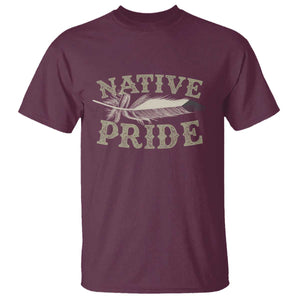 Native Pride T Shirt Native Indian American Day Indigenous Native American TS11 Maroon Print Your Wear