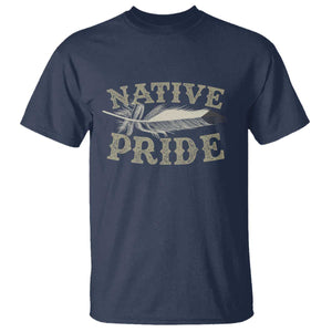 Native Pride T Shirt Native Indian American Day Indigenous Native American TS11 Navy Print Your Wear