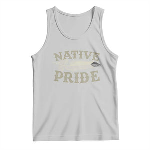 Native Pride Tank Top Native Indian American Day Indigenous Native American TS11 Ash Print Your Wear