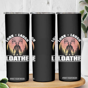 Funny Wendigo Cryptid Lurk Laugh Loathe Skinny Tumbler TS11 Print Your Wear