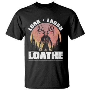 Funny Wendigo Cryptid Lurk Laugh Loathe T Shirt TS11 Black Print Your Wear