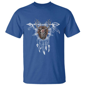 Native American Wendigo Monster Skinwalker Dreamcatcher T Shirt TS11 Royal Blue Print Your Wear