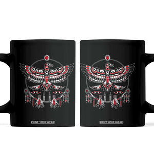 Thunderbird Native American Northwest Coast Art Coffee Mug TS11 Black Print Your Wear