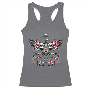 Thunderbird Native American Northwest Coast Art Racerback Tank Top TS11 Charcoal Print Your Wear