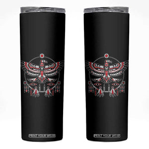 Thunderbird Native American Northwest Coast Art Skinny Tumbler TS11 Black Print Your Wear