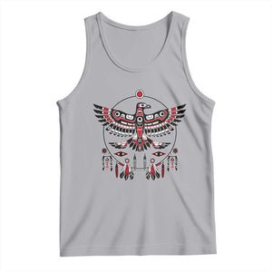 Thunderbird Native American Northwest Coast Art Tank Top TS11 Athletic Heather Print Your Wear