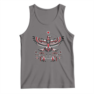 Thunderbird Native American Northwest Coast Art Tank Top TS11 Deep Heather Print Your Wear