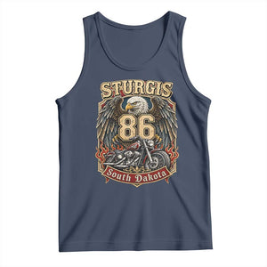 Sturgis South Dakota Motorcycle Lover Eagle 86th Anniversary Tank Top