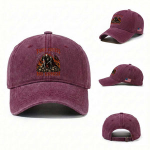 Three Coffees No Lunch Washed Cotton Baseball Cap Funny Medieval Knight Coffee Lover