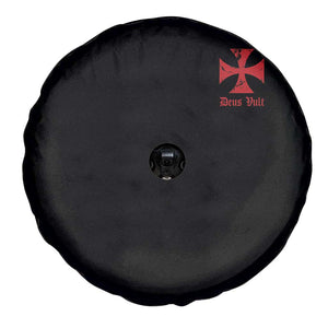Deus Vult Catholic Knight Templar Crusader Cross Faith Spare Tire Cover