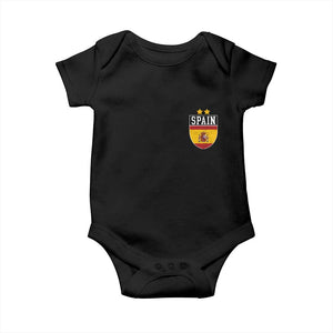 Spain 2nd Star Espana Football Crest Baby Onesie