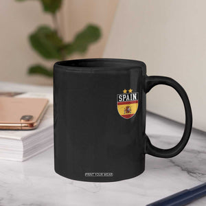 Spain 2nd Star Espana Football Crest Coffee Mug