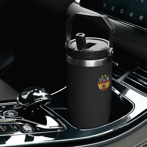 Spain 2nd Star Espana Football Crest Flip Straw Tumbler