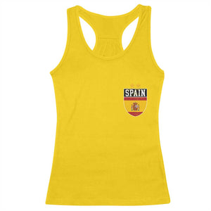 Spain 2nd Star Espana Football Crest Racerback Tank Top