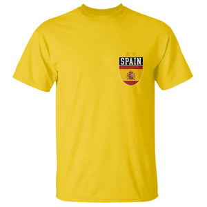 Spain 2nd Star Espana Football Crest T Shirt