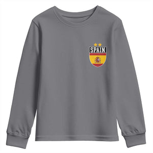 Spain 2nd Star Espana Football Crest Youth Sweatshirt