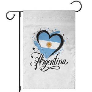Argentina Heart Argentinian Flag Sun of May Patriotic Garden Flag