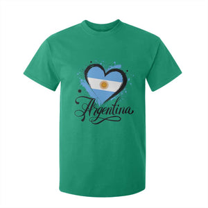 Argentina Heart Argentinian Flag Sun of May Patriotic T Shirt For Kid