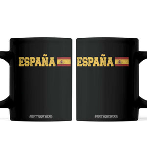 Espana Spain Vintage Sports Design Spanish Flag Coffee Mug