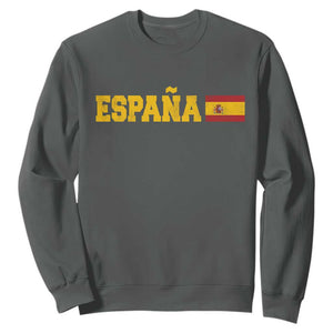 Espana Spain Vintage Sports Design Spanish Flag Sweatshirt