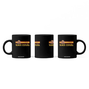 Vamos Espana Spainish Flag Vintage Spain Coat of Arms Coffee Mug
