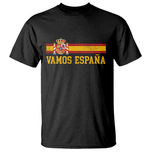 Vamos Espana Spainish Flag Vintage Spain Coat of Arms T Shirt