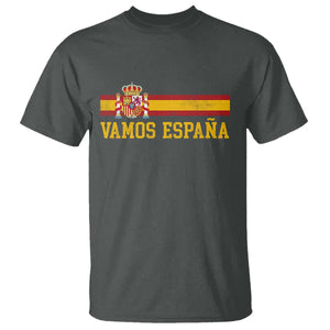 Vamos Espana Spainish Flag Vintage Spain Coat of Arms T Shirt