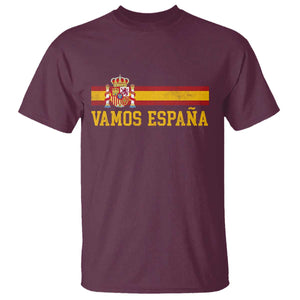 Vamos Espana Spainish Flag Vintage Spain Coat of Arms T Shirt