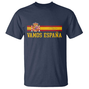 Vamos Espana Spainish Flag Vintage Spain Coat of Arms T Shirt