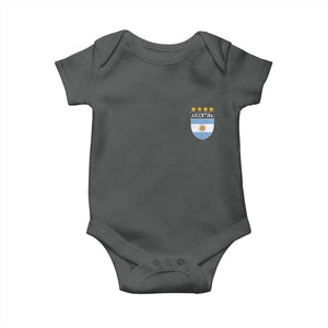 Argentina 4th Star Vintage Argentine Football Crest Baby Onesie