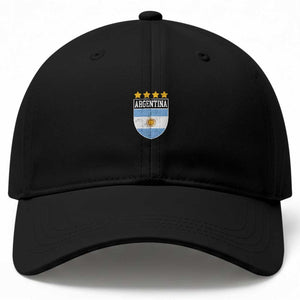 Argentina 4th Star Vintage Argentine Football Crest Baseball Cap