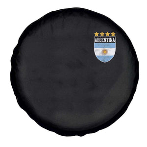 Argentina 4th Star Vintage Argentine Football Crest Spare Tire Cover