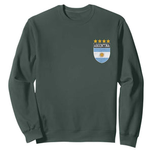 Argentina 4th Star Vintage Argentine Football Crest Sweatshirt