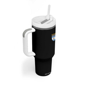 Argentina 4th Star Vintage Argentine Football Crest Tumbler With Handle