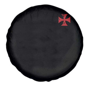 Vintage Catholic Knight Templar Crusader Cross Spare Tire Cover