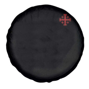 Vintage Catholic Knight Templar Jerusalem Cross Spare Tire Cover