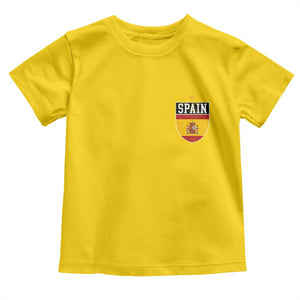 Spain 1st Star Espana Football Crest Toddler T Shirt